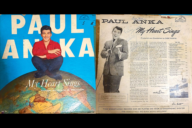 I found Paul Anka in the old hometown
