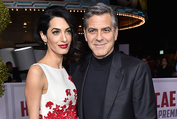 George and Amal Clooney welcome twins Ella and Alexander