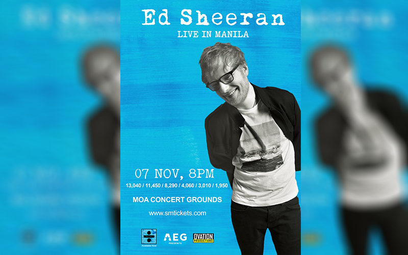 Ed Sheeran announces tour dates across Asia