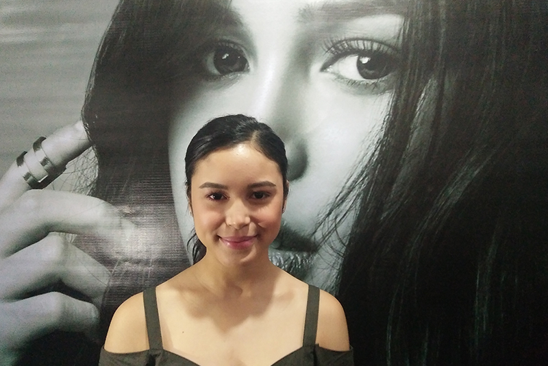 Claudia does not feel the pressure of being a Barretto