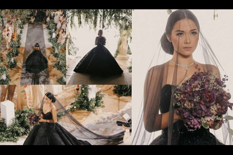 Maja Salvador: Bride in black