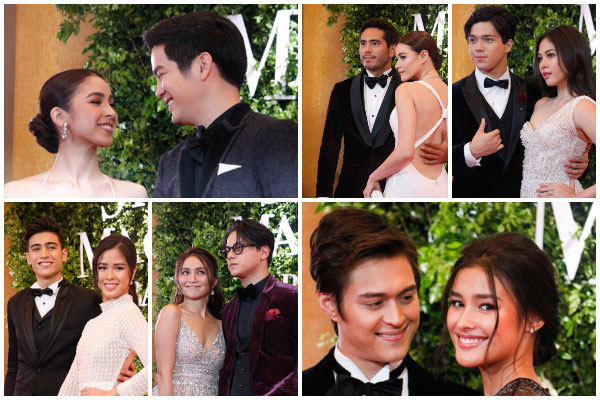 Photos: Star Magic Ball couples share 'kilig' moments on red carpet