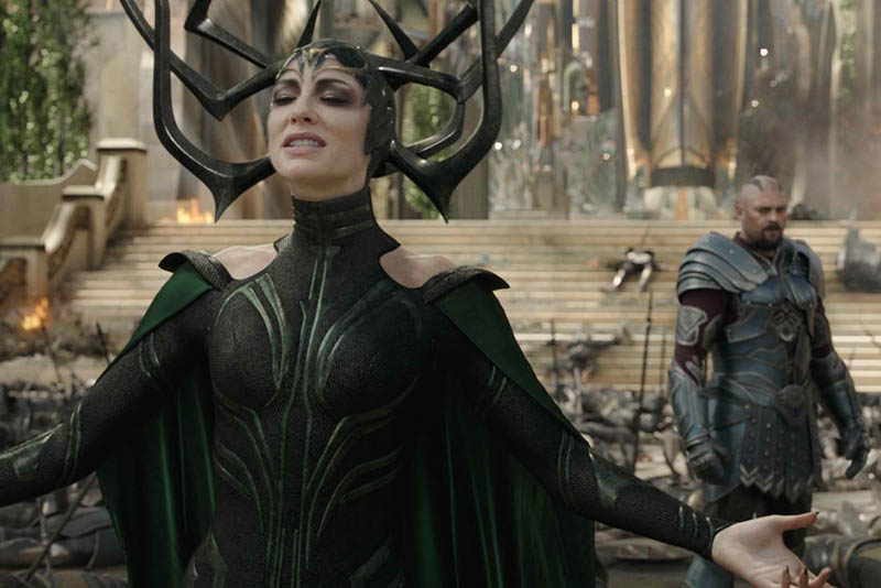 Cate Blanchett plays Marvel film's first female villain