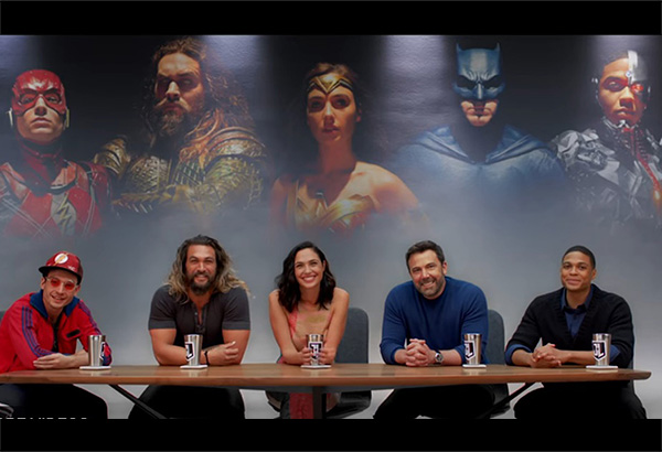 WATCH: 'Justice League' cast greets Filipino fans