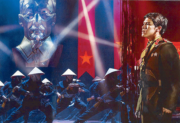 Gerald almost lost his voice in 1st show of the Miss Saigon UK tour
