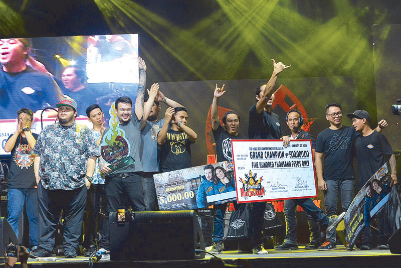 Inspired by â��Bisrockâ��; Palawan band wins Muziklaban   