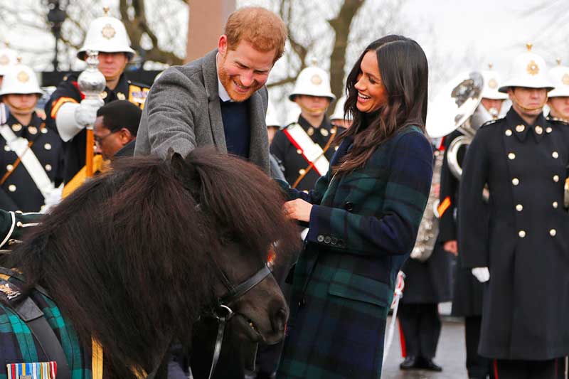 Prince Harry, Meghan Markle visit Scotland ahead of wedding
