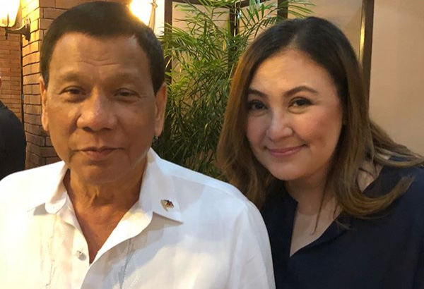 Sharon Cuneta shares photos of MalacaÃ±ang dinner with â��Tatay Digongâ��