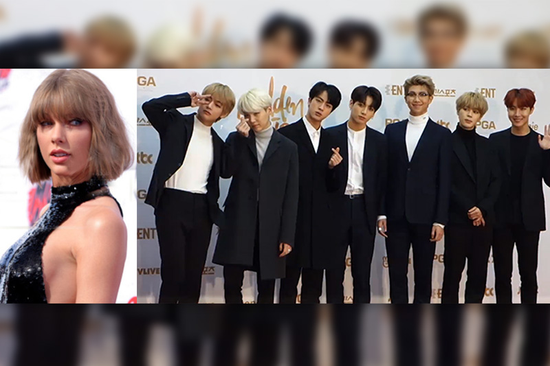BTS beats Taylor Swift as 'Favorite Global Music Star' in Hollywood