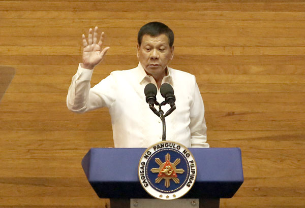 Things Duterte said in his 2nd SONA from A-Z