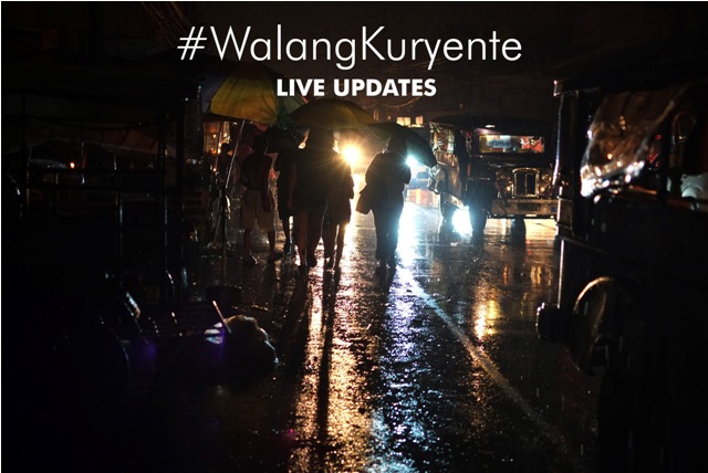 LIVE updates: #WalangKuryente