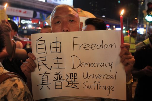 Filipino activists express support for Hong Kong protest