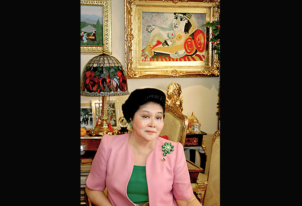 Sandigan going after 9 paintings in Imelda&rsquo;s Batasan office
