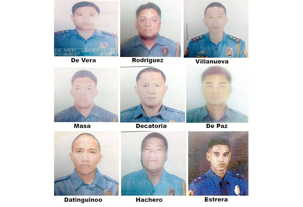 8 &lsquo;Hulidap&rsquo; cops face dismissal