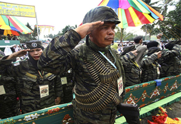 MILF to keep firearms even after Bangsamoro law passage