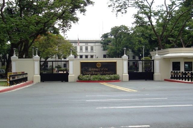 US Embassy sarado ngayon 