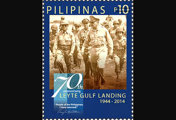 Leyte Gulf landing featured in PhlPost stamps