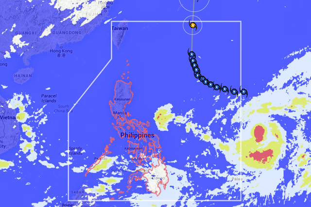 Cyclone 'Paeng' to arrive Friday