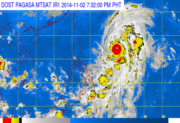 Tropical Storm Paeng intensifies into typhoon