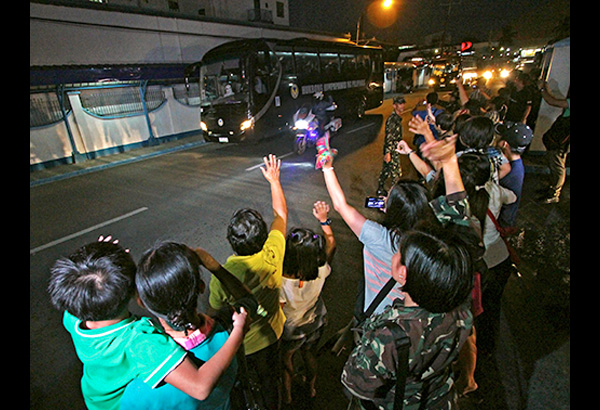 Peacekeepers back, sent to Caballo Island