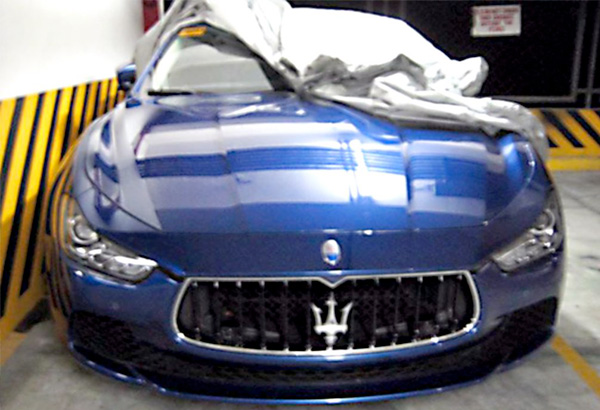 Maserati driver&rsquo;s license revoked