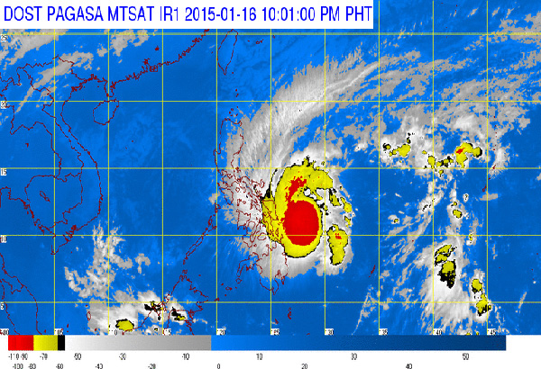 Storm signal raised in Visayas