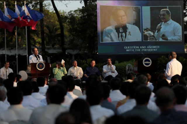 WATCH: 'Bakit ko aakuin lahat?' Aquino asks