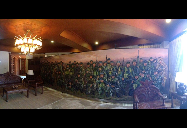 SAF mural now hangs in office of VP Binay