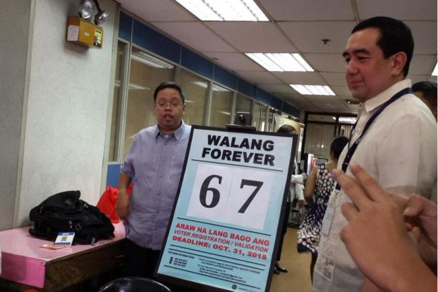 Comelec launches 'Walang Forever' campaign for voter registration