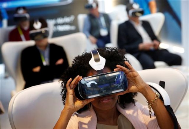 At a virtual reality expo, VR comes in many forms