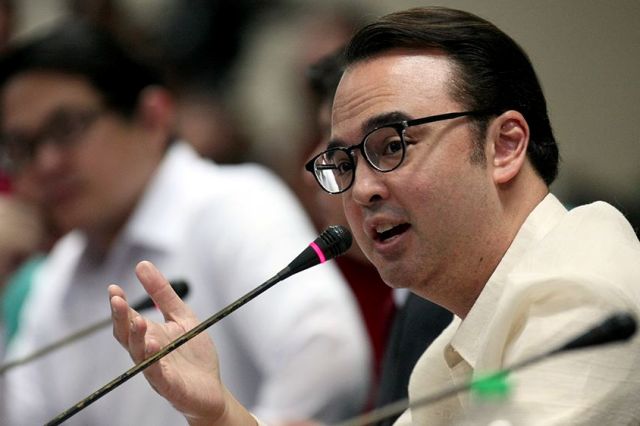 Cayetano thanks, apologizes to colleagues in farewell speech