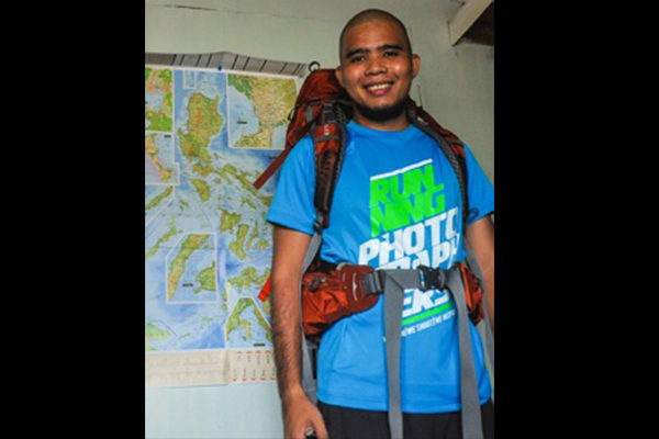 Hiker travels across Philippines for a cause