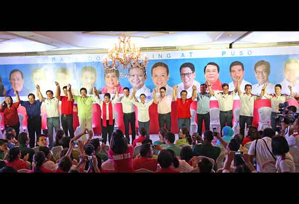 Grace, Chiz proclaim Team Galing at Puso