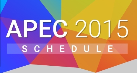 In graphics: APEC 2015 in Manila schedule