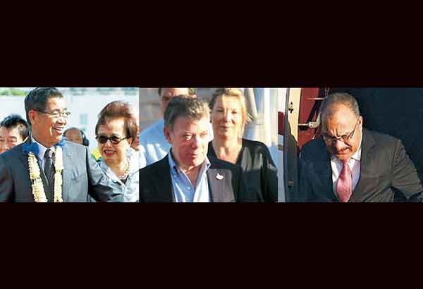 World leaders start arriving for APEC