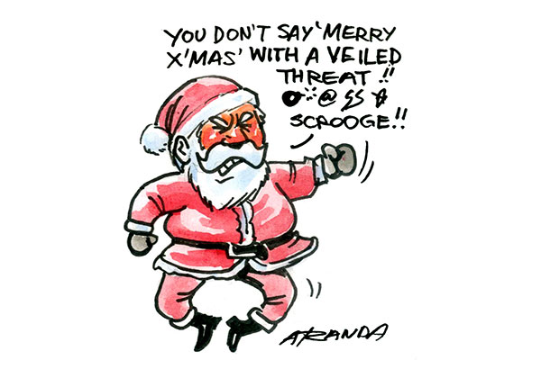Rody to crooks: Merry Christmas, this will be your last