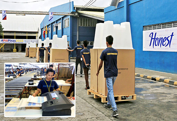 Comelec to complete vote counting machine tests next week