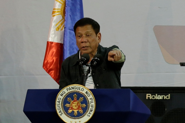 Duterte: I tossed out kidnapper from helicopter