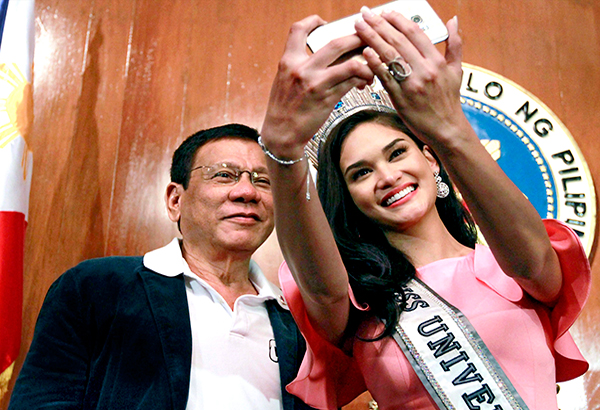 Duterte's new rape joke aims at Miss Universe