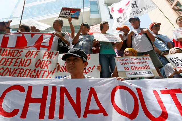 Groups to hold protests vs Chinaâ��s militarization