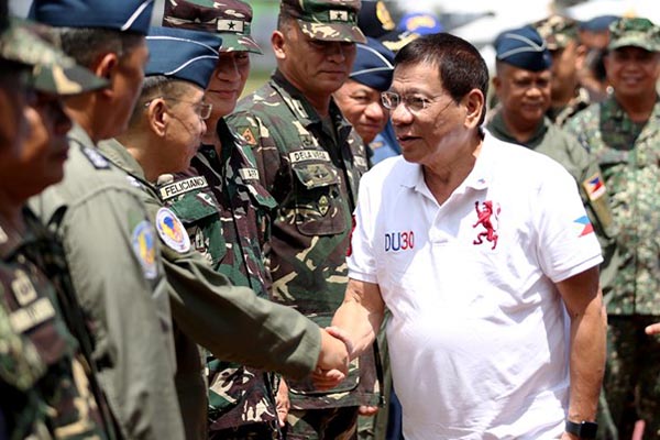 Duterte Tells Military: Don't Be Loyal To Me, Just Love Your Country ...