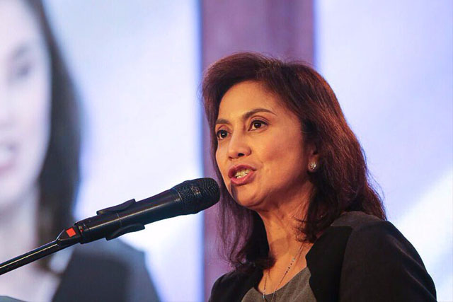 VP Leni suportado ang martial law sa Mindanao  