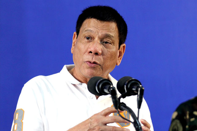 Corrupt officials binalaan ni Duterte