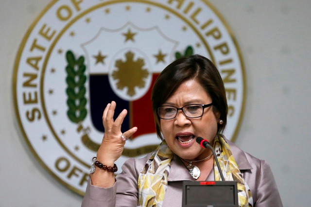 De Lima asks SC Justice Velasco to inhibit from her case