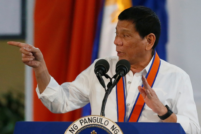 Duterte challenges critics: Go ahead, impeach me