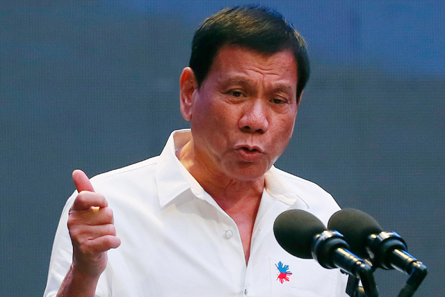 Rody on EJK: Itâ��s unmanly