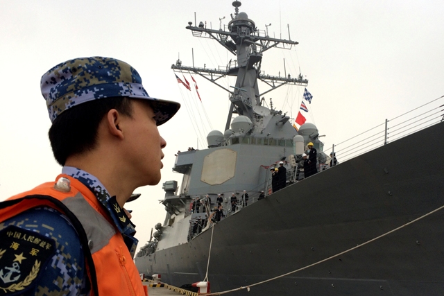 Chinese Navy calls on US to stop 'provocations' in disputed sea
