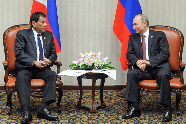 Duterte to witness signing of defense, trade deals in Russia visit