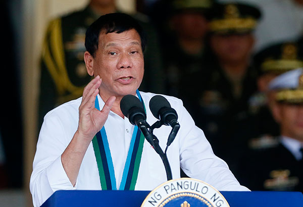 â��Yellowsâ�� want me out, says Duterte