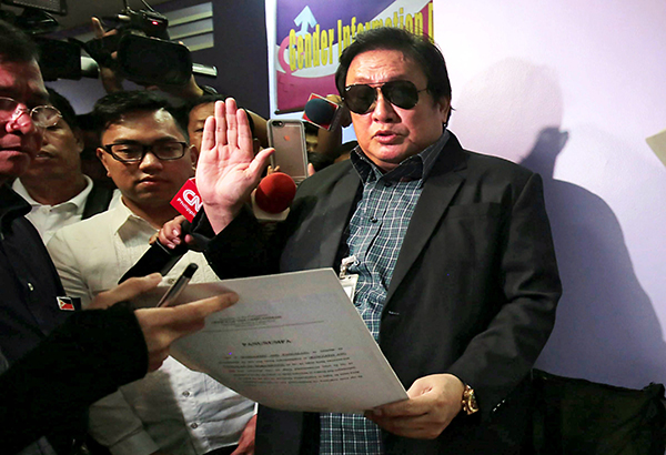 Sombero surrenders P2M from alleged Jack Lam bribe